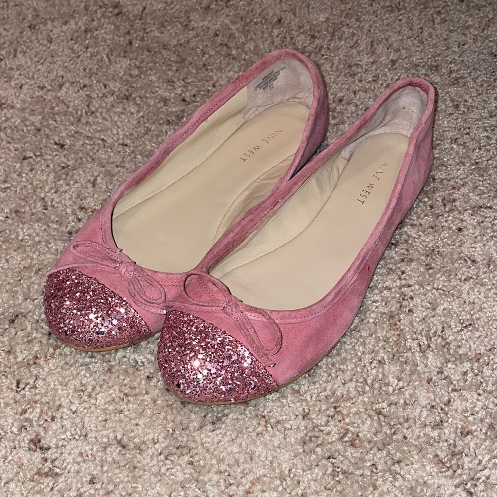 Nine West Pink Flats